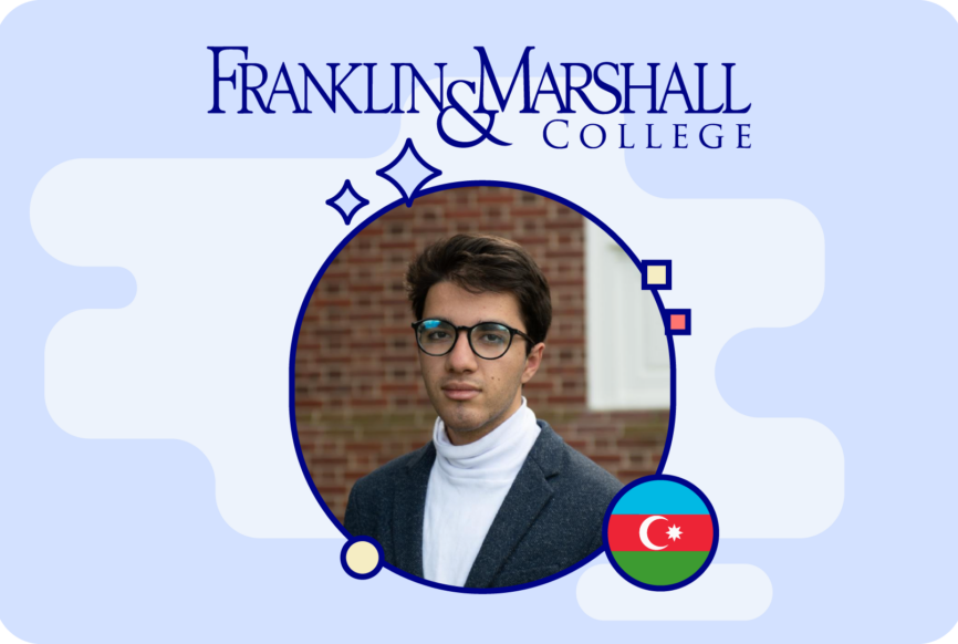 Gubat Abdullaev, Franklin & Marshall College: “Studying at F&M was the right choice for me as an international student”